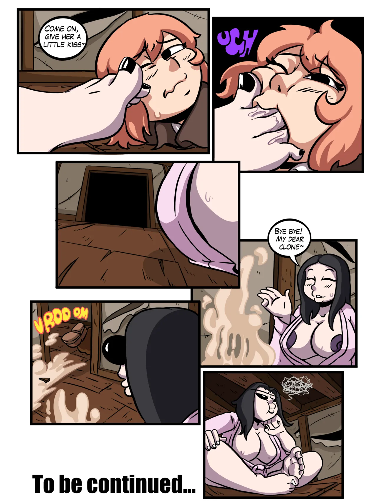 Miedosa True Purpose porn comic picture 9