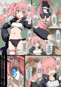 Milim to Ojisan porn comic picture 1