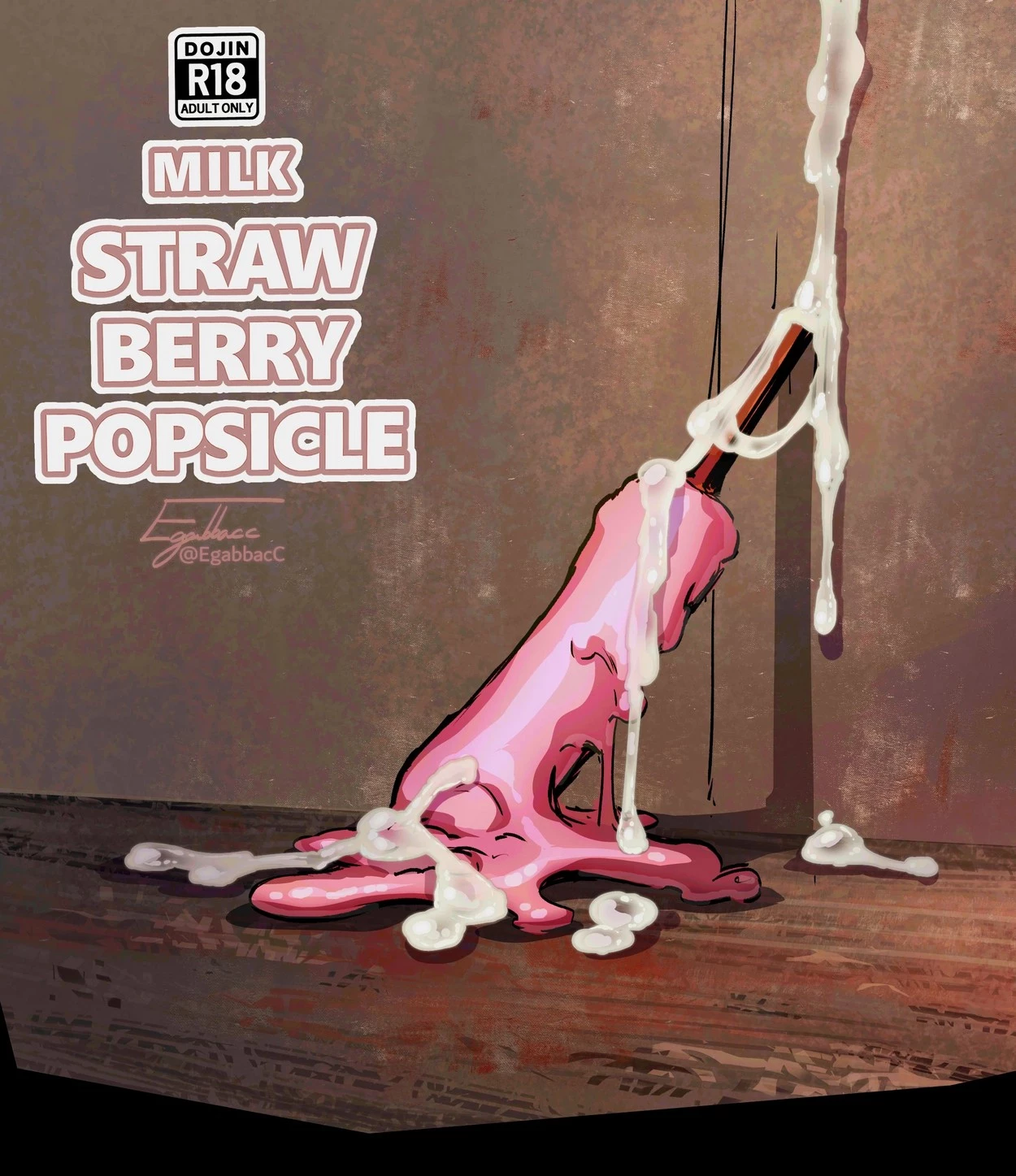 Milk Strawberry Popsicle porn comic picture 1