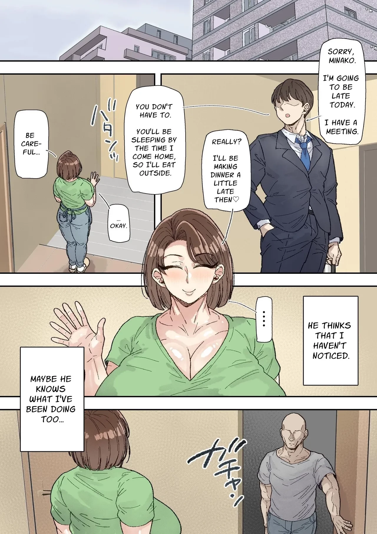 Minako Morikawa (42) Easily Falls to the Big Dick Guy at Work | Morikawa Minako (42) Beit-saki no Deka Chin-kun ni Assari Kan Ochi porn comic picture 31