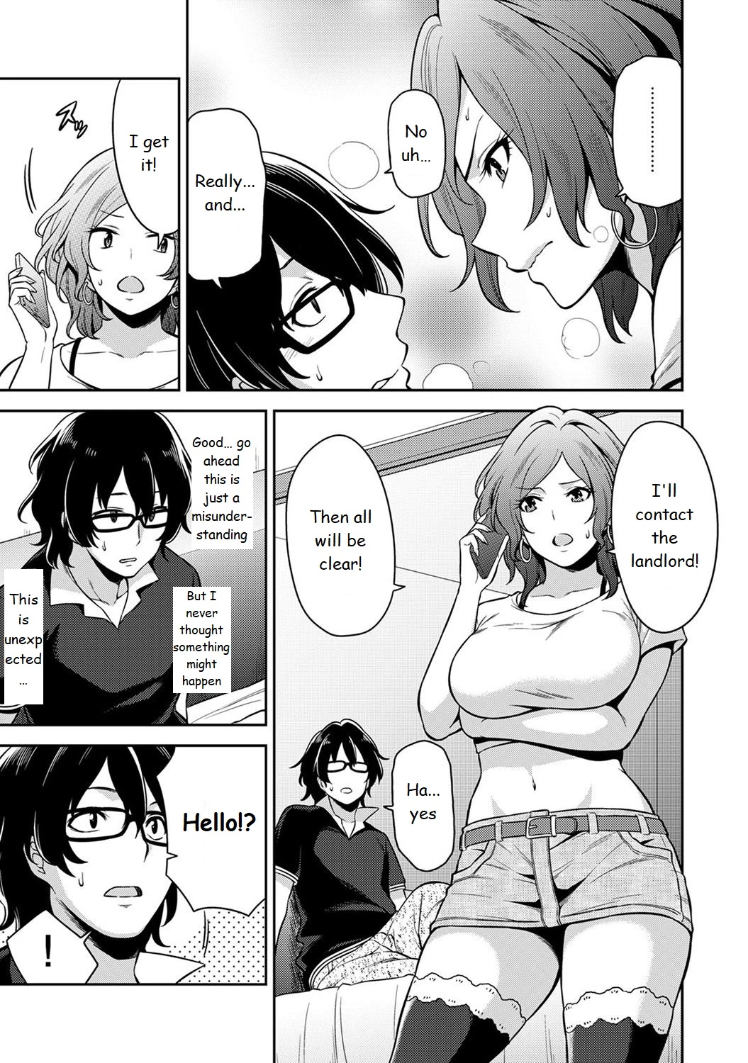 Minpaku Batting!? ~Mainichi Bijo to Yukizuri Ecchi~ porn comic picture 3
