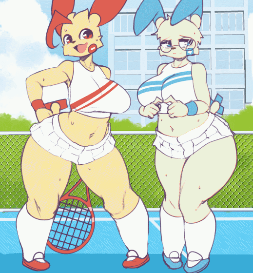 Minun And Plusle x Waterboy porn comic picture 1