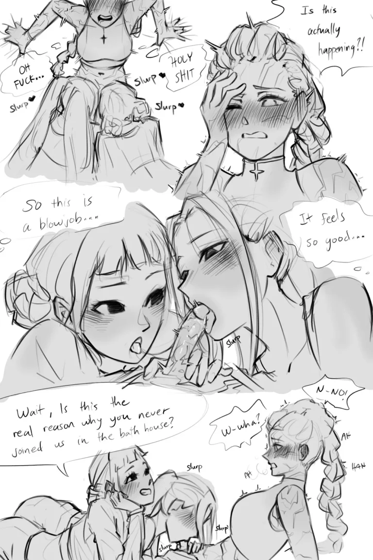 Mira and Zoey's apology porn comic picture 4