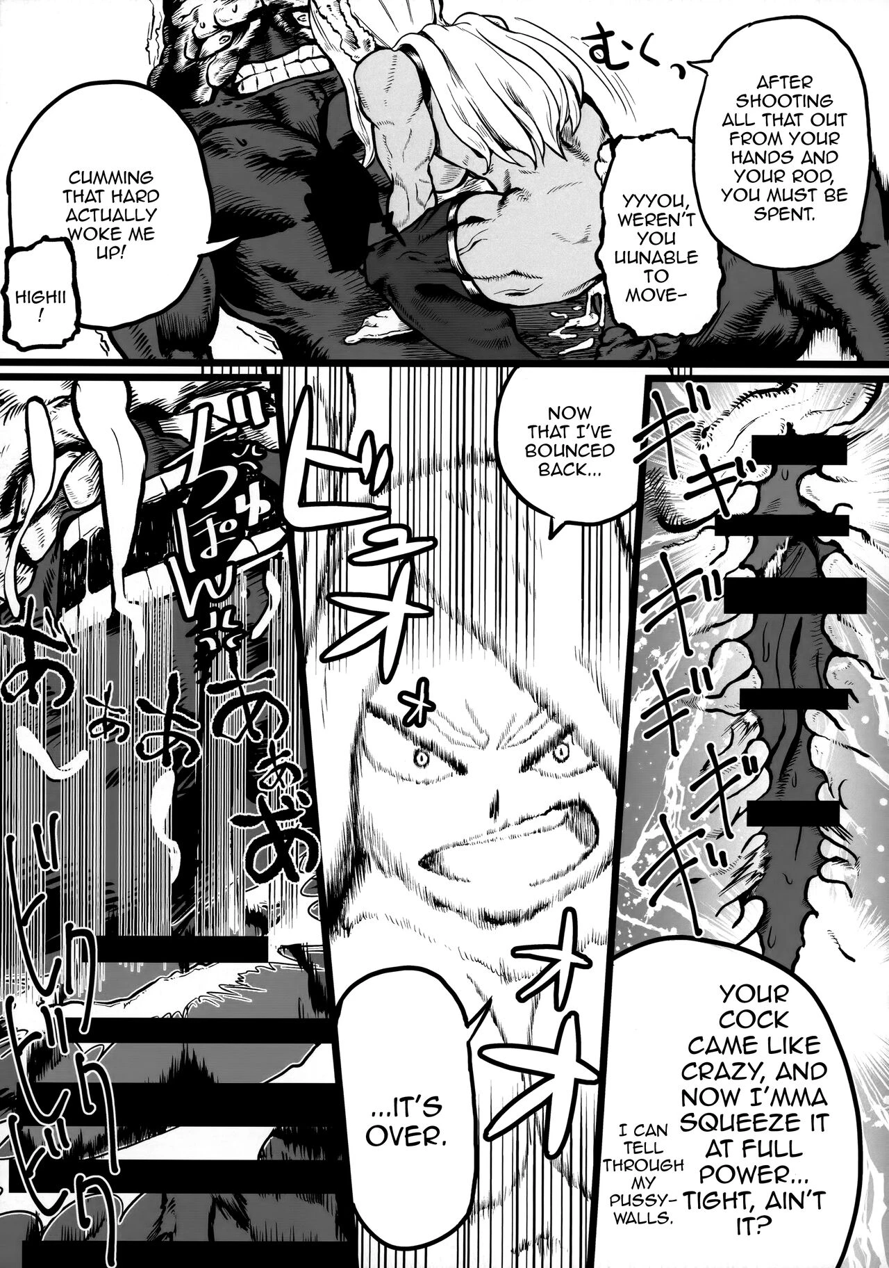 Mirko vs Dick Noumu | Mirko vs Chinpo Nounashi porn comic picture 20