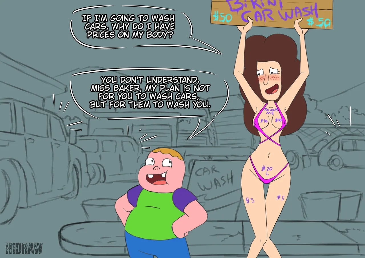 Miss Baker porn comic picture 10