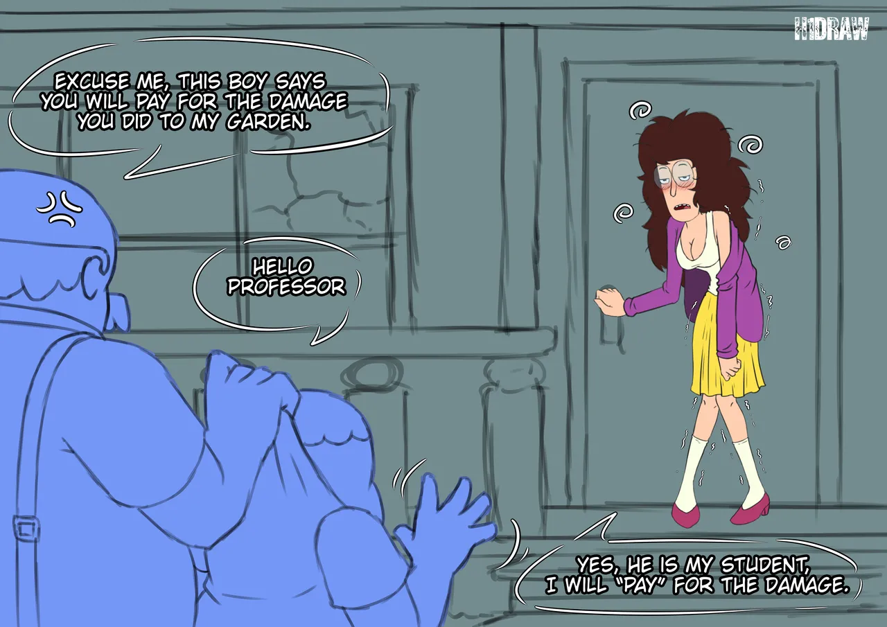 Miss Baker porn comic picture 9