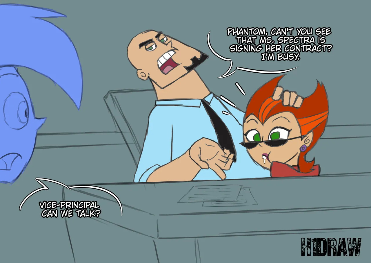 Miss Spectra porn comic picture 4