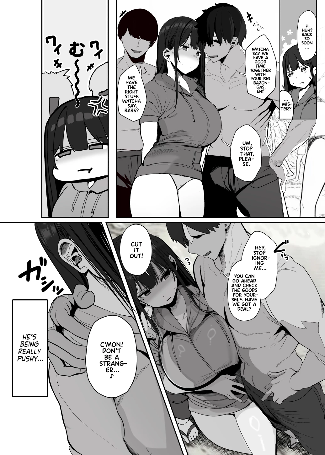 Mister, Want a Double Whopper? | Nee... Onii-san shimasen ka porn comic picture 56