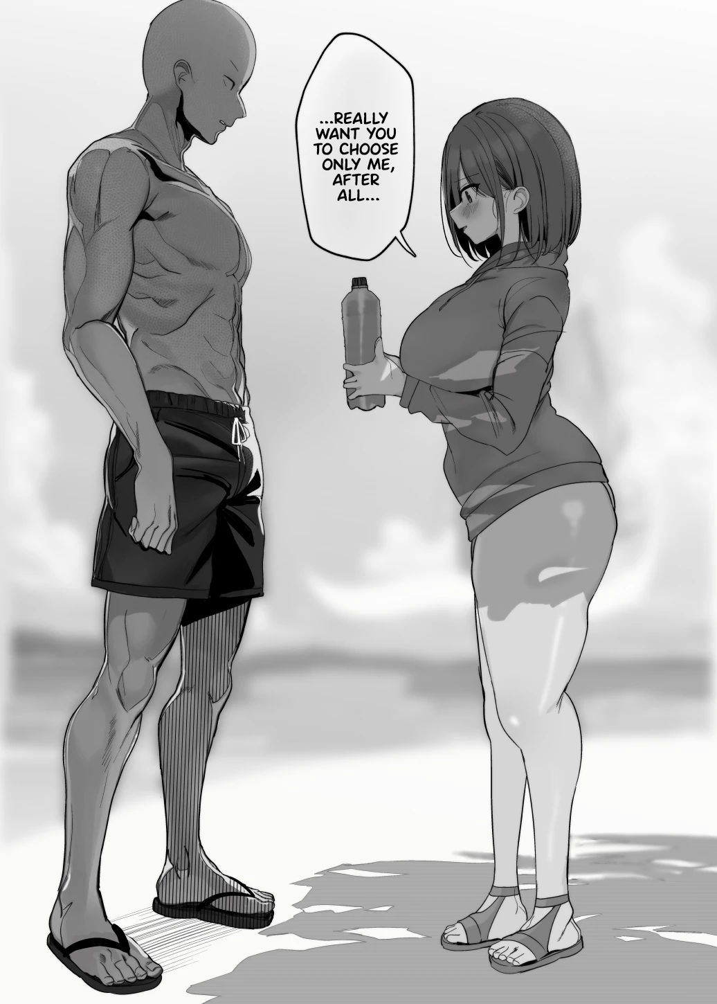 Mister, Want a Double Whopper? | Nee... Onii-san shimasen ka porn comic picture 60