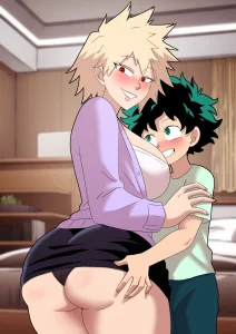 Mitsuki and Izuku porn comic picture 1