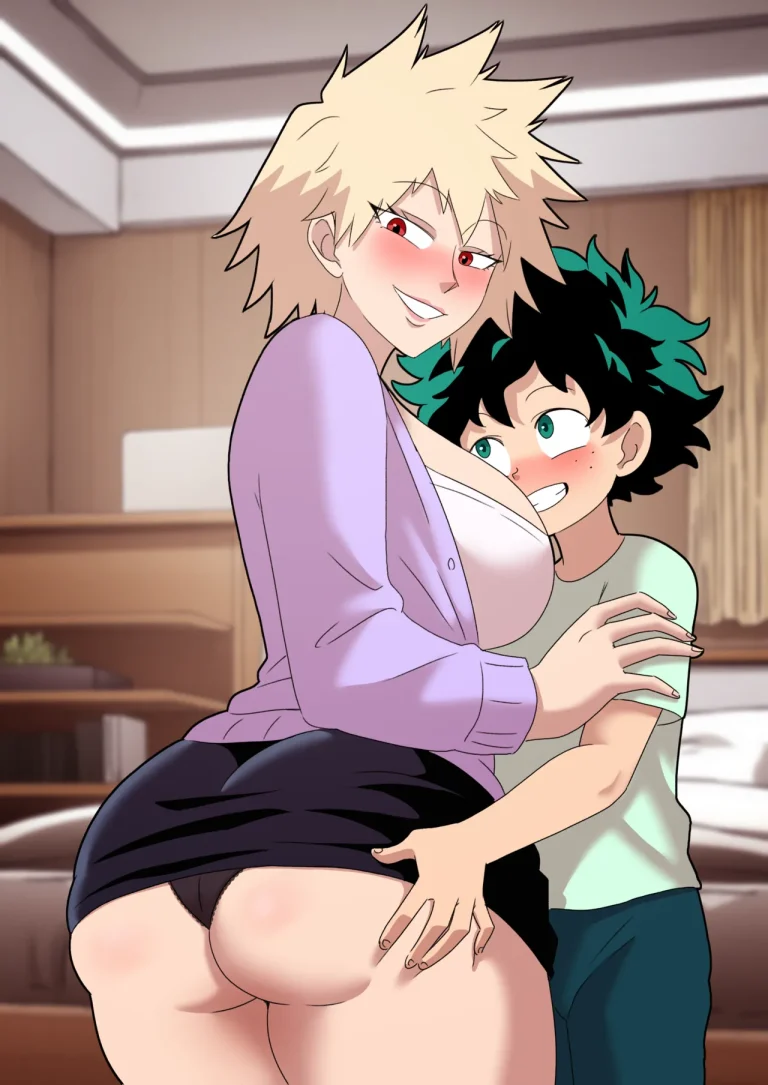 Mitsuki and Izuku porn comic picture 1