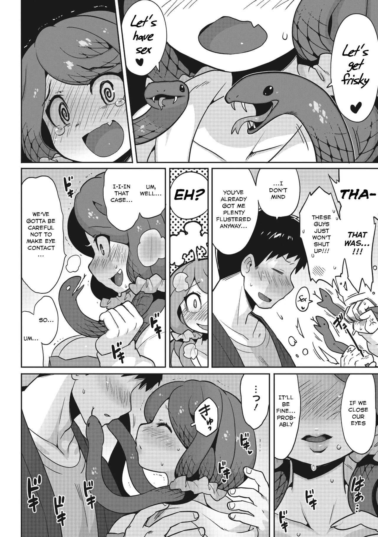 Mitsumenaide, dakishimete. | Don't look, just hold me porn comic picture 10