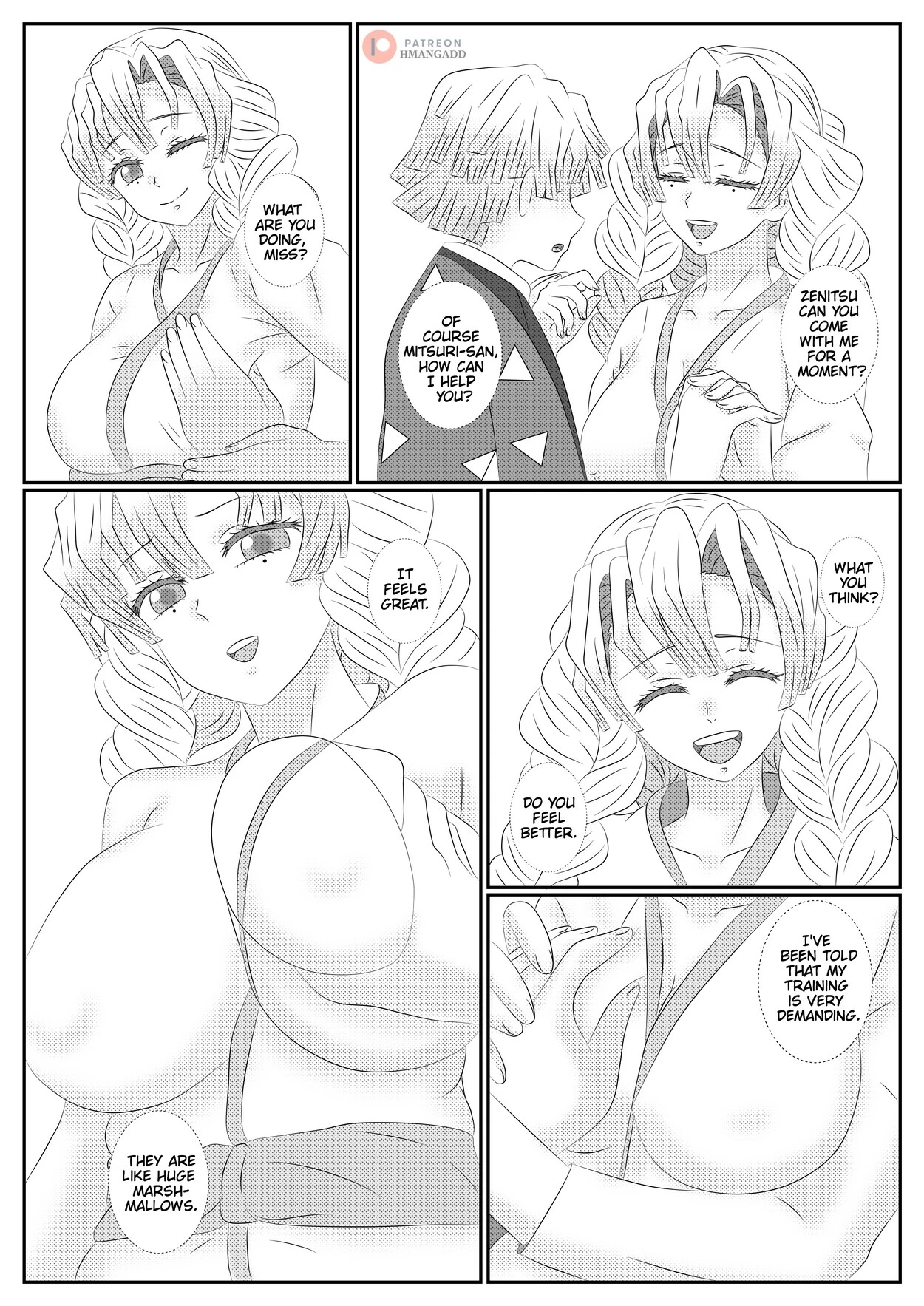 Mitsuri x Zenitsu porn comic picture 1