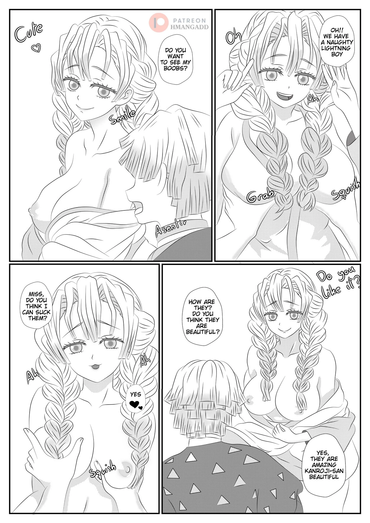 Mitsuri x Zenitsu porn comic picture 2