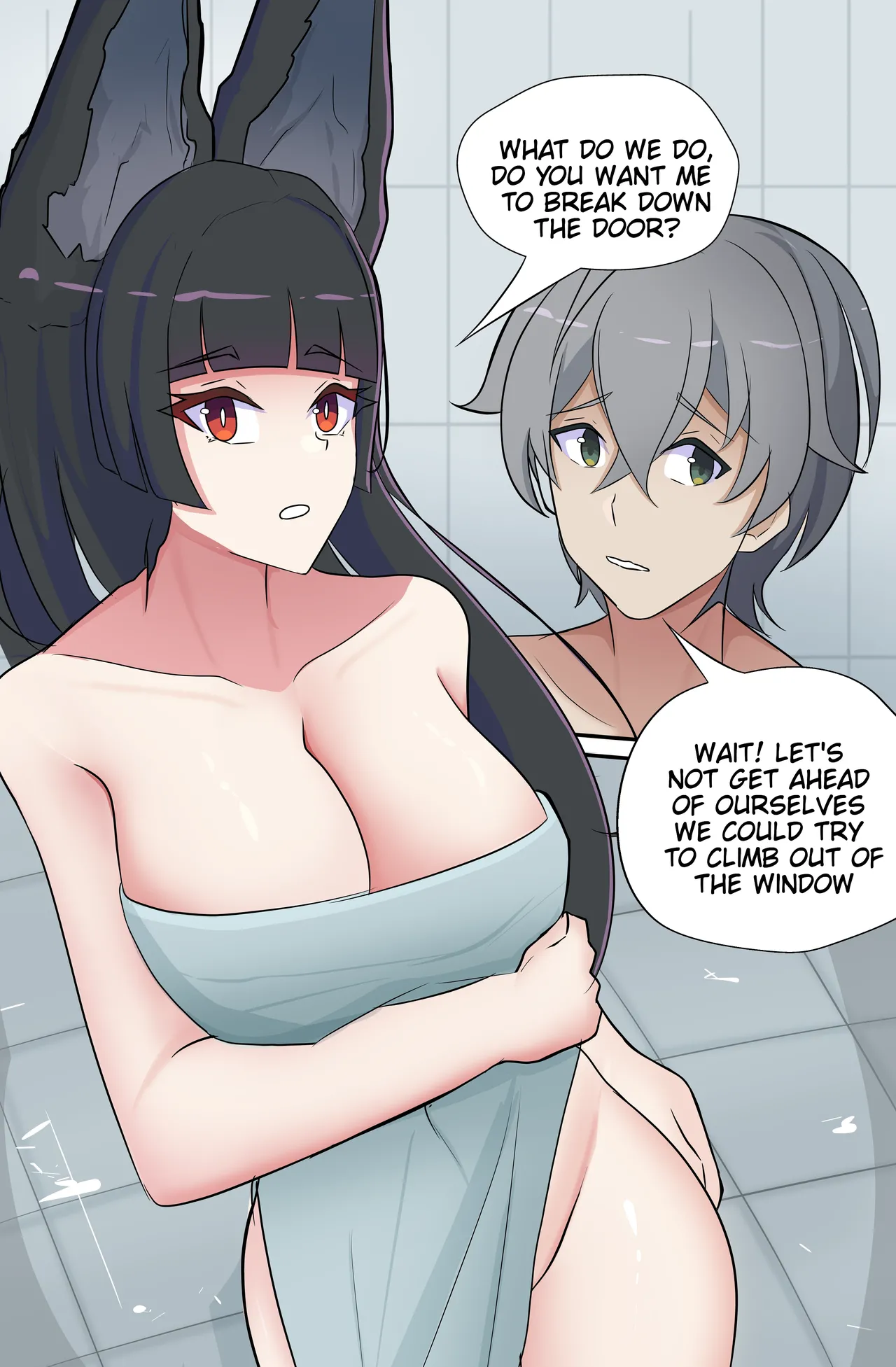 Miyabi x Wise - A Complicated Relationship porn comic picture 16