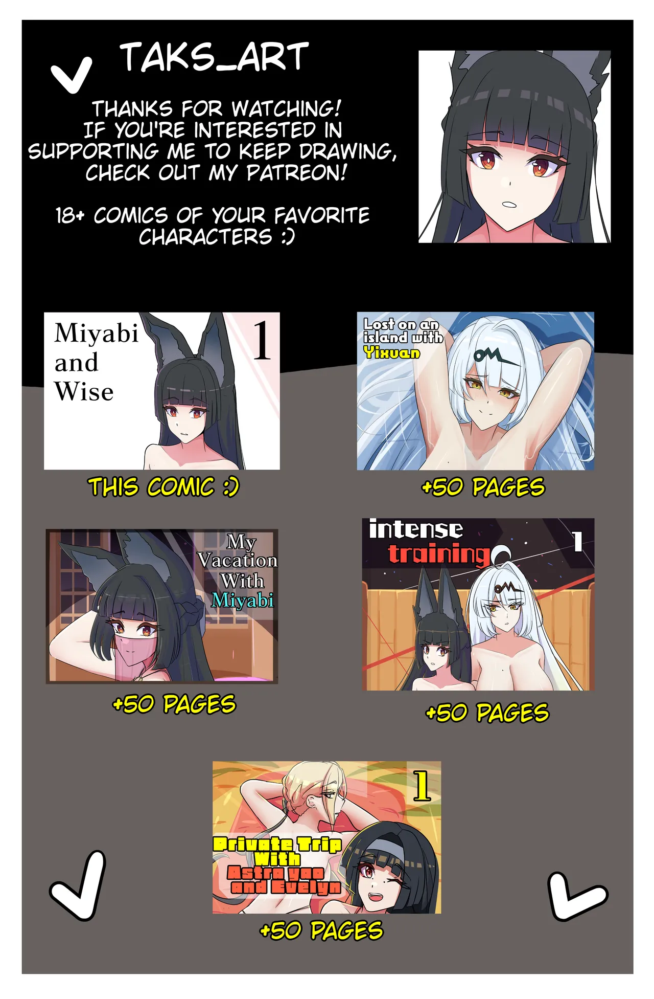 Miyabi x Wise - A Complicated Relationship porn comic picture 26
