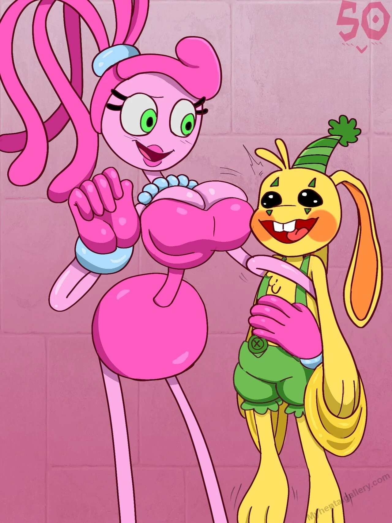 Mommy Long Legs x Bunzo Bunny porn comic picture 2