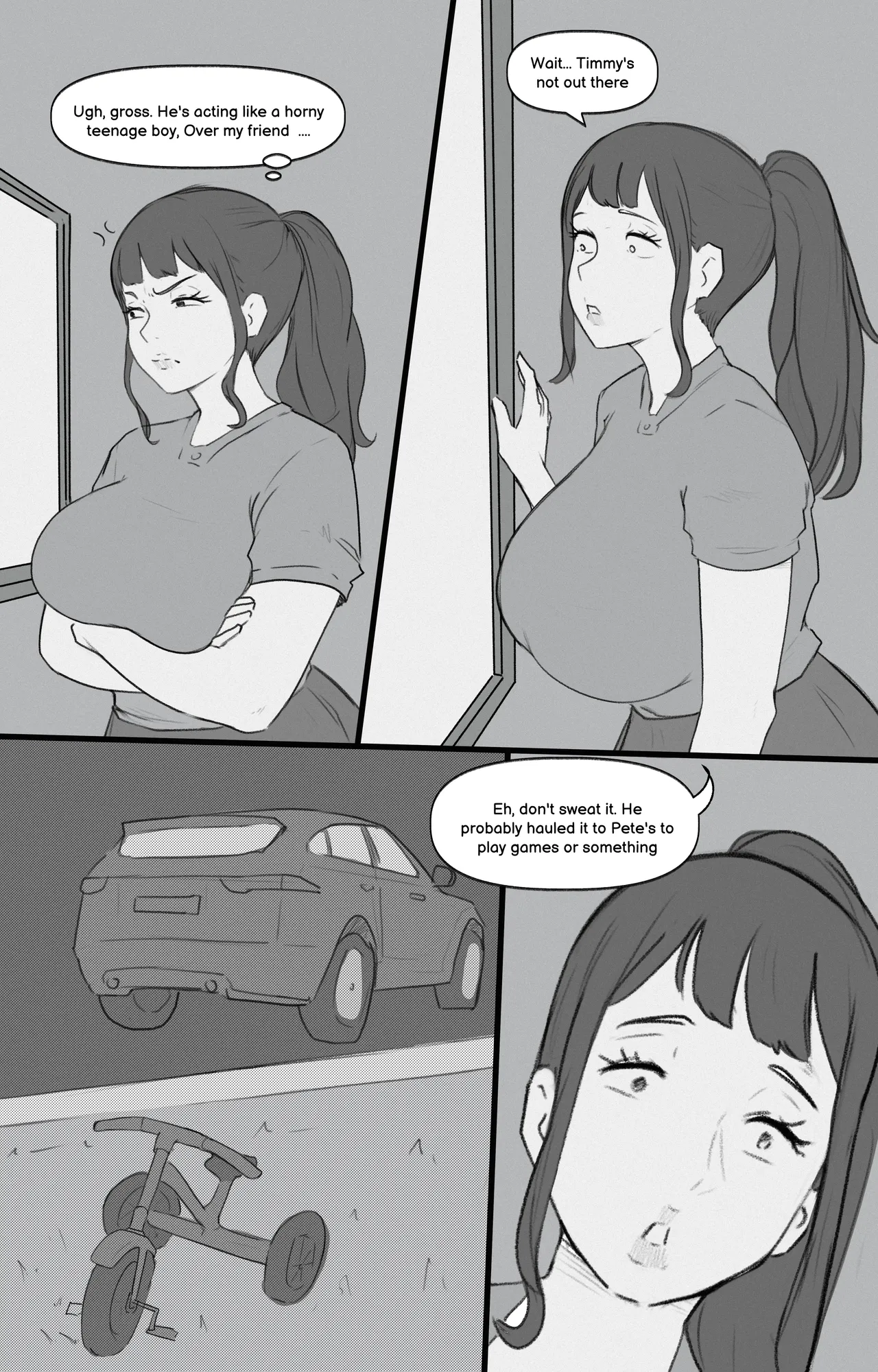 Mom's Friends. Britney porn comic picture 9