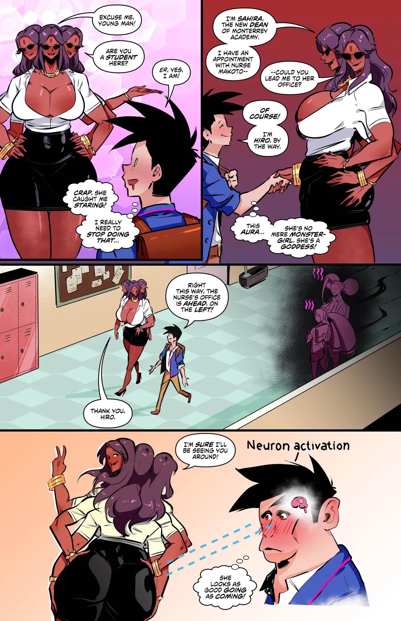 Monster Girl Academy 32 porn comic picture 4