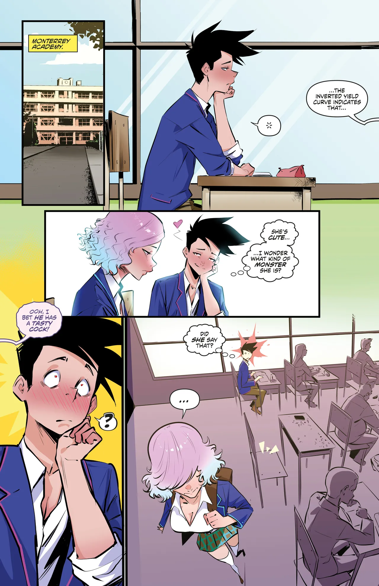 Monster Girl Academy 33 porn comic picture 2