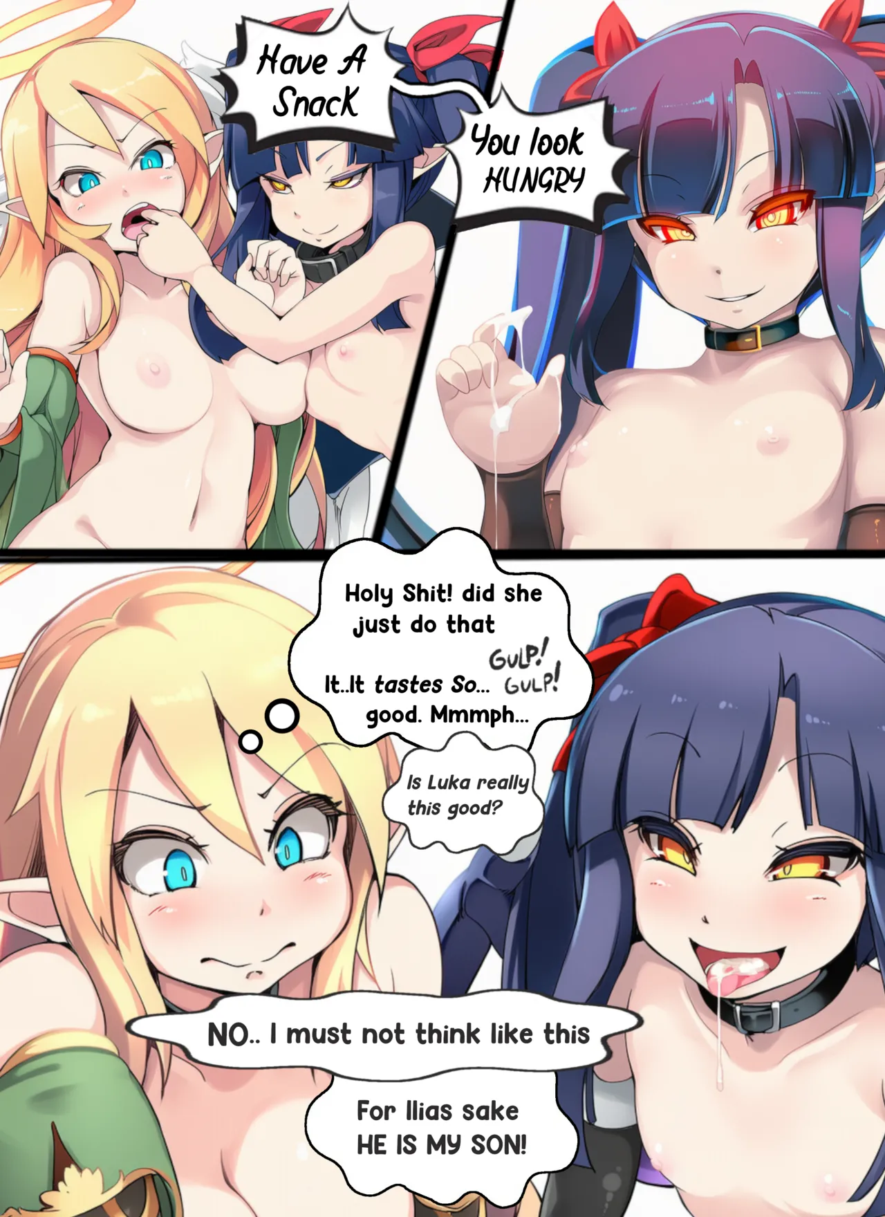 Monster Girl Quest Luka Family Reunion porn comic picture 19