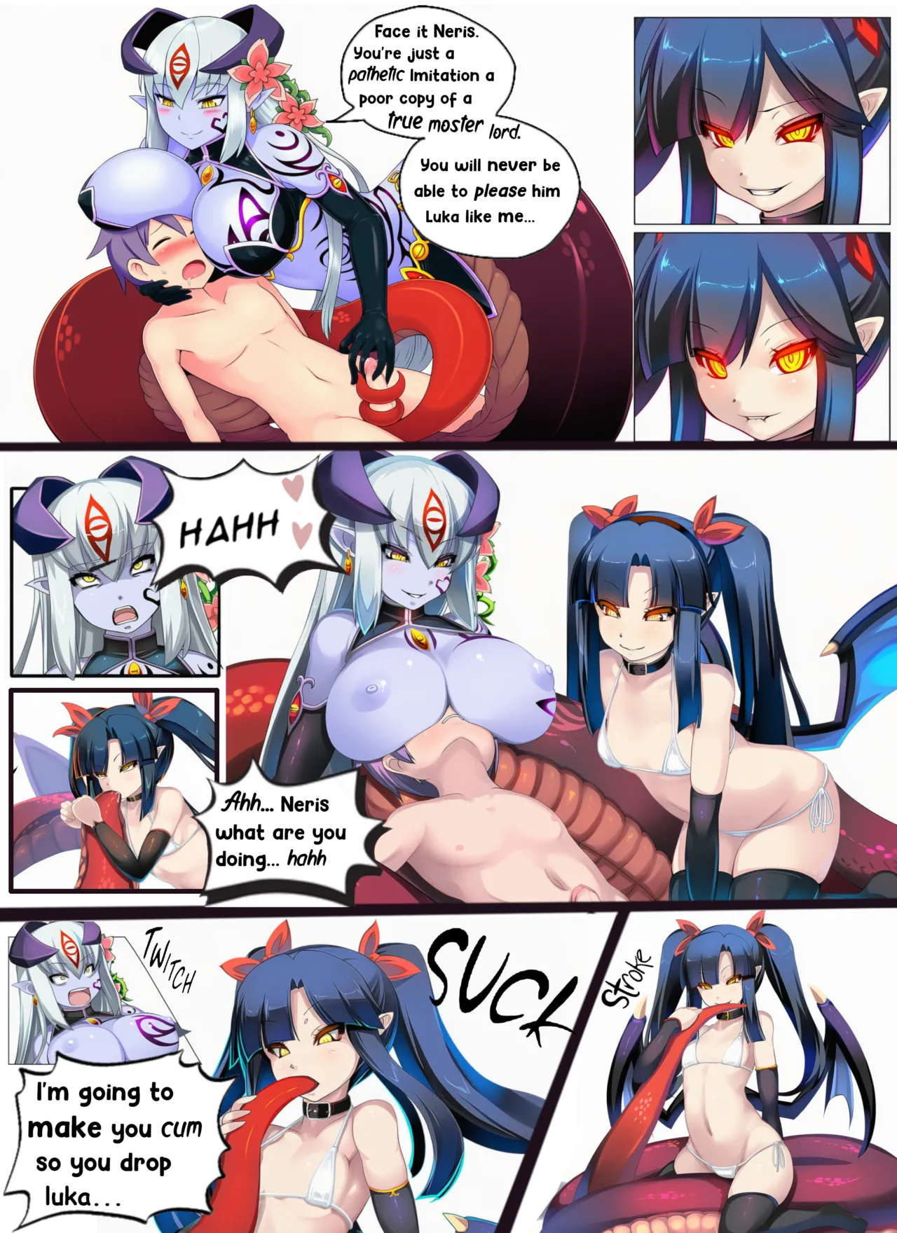 Monster Girl Quest Luka Family Reunion porn comic picture 6