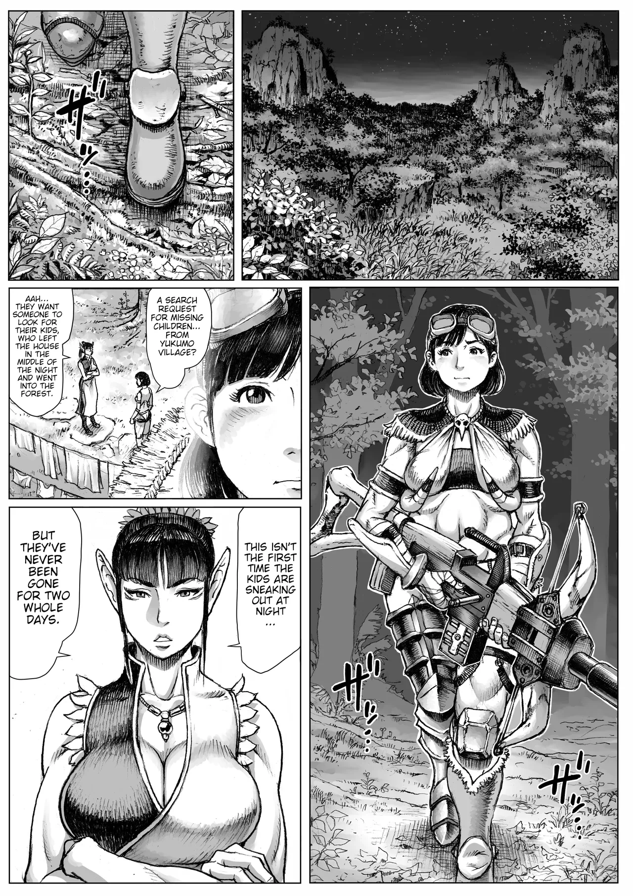 Monster Hunter! ~A gluttonous hunter's XX report ~ porn comic picture 12