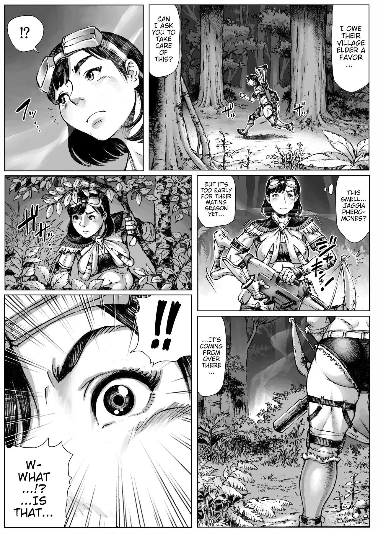 Monster Hunter! ~A gluttonous hunter's XX report ~ porn comic picture 13