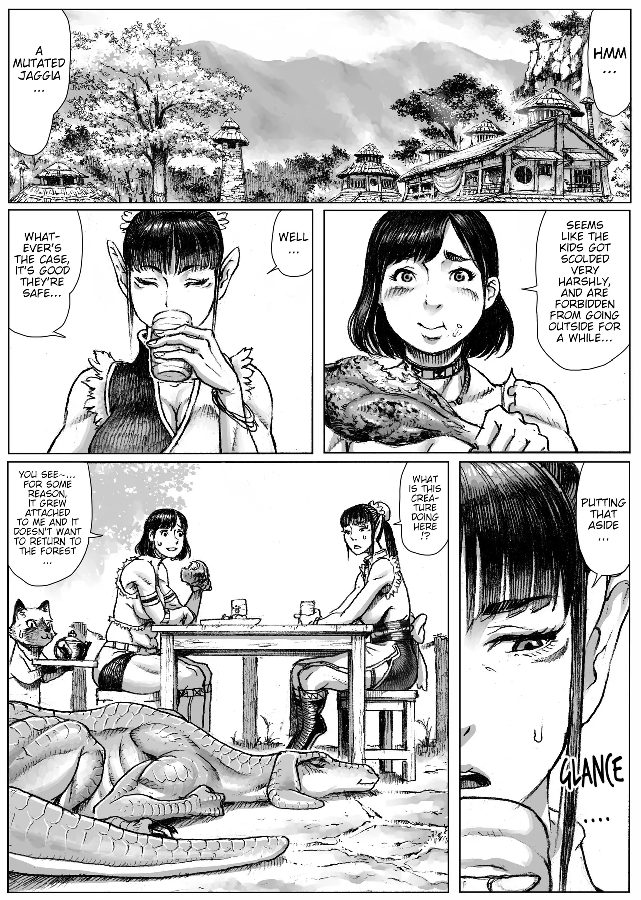 Monster Hunter! ~A gluttonous hunter's XX report ~ porn comic picture 28