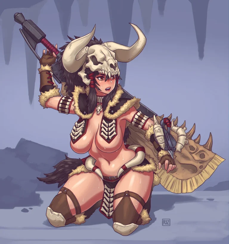 Monster Hunter Girls porn comic picture 16