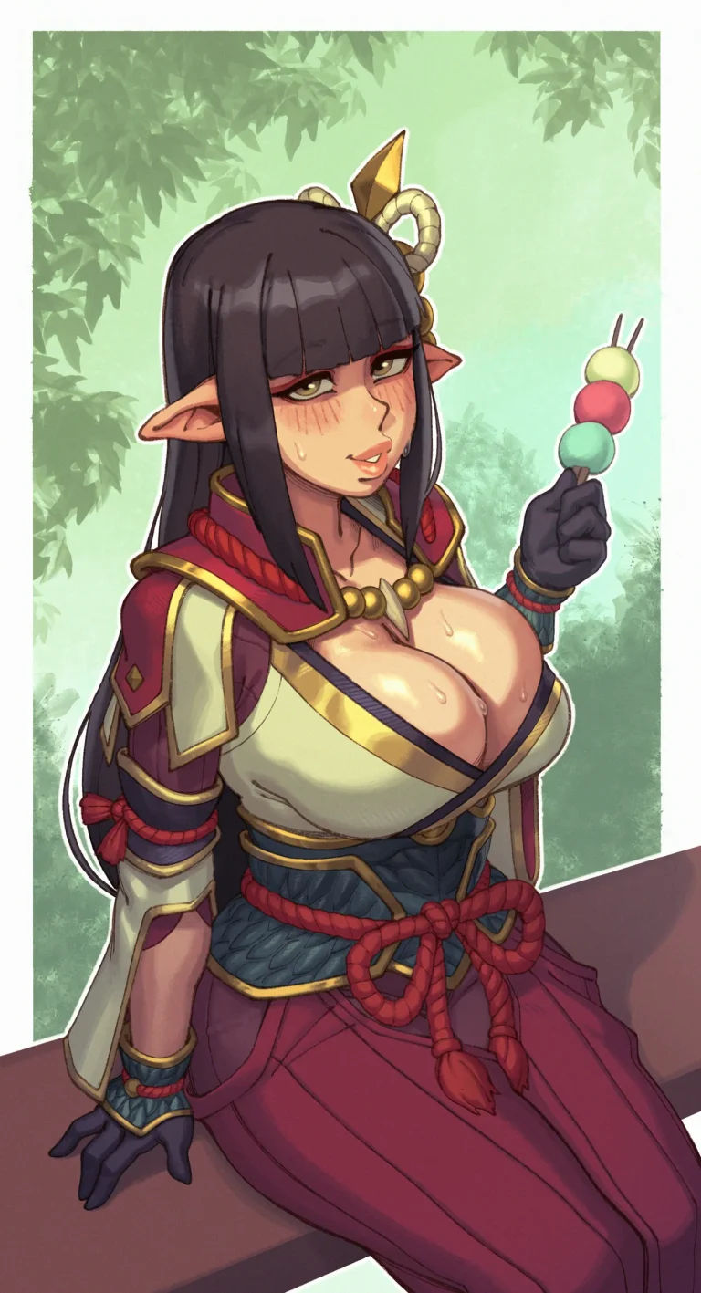 Monster Hunter Girls porn comic picture 23