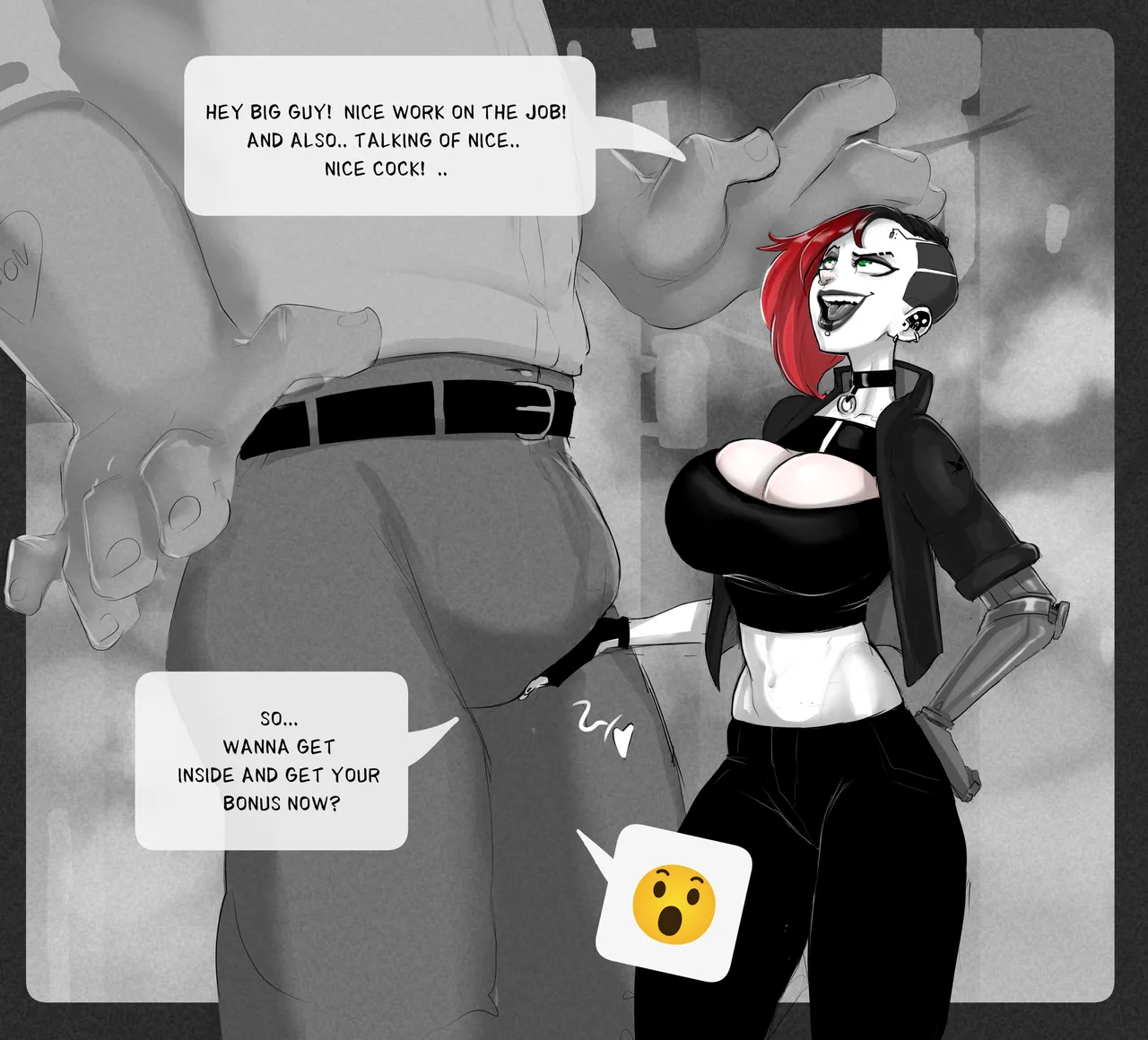 More than she can Chew porn comic picture 1