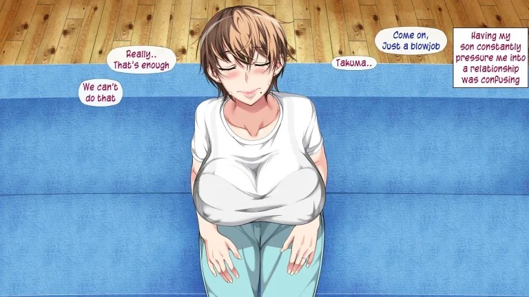 Mother and son's ongoing incestuous relationship Part1 | Boshi Soukan ga Nichijouka Shita Oyako... Sannengo, Haha o Haramaseta Musuko porn comic picture 46