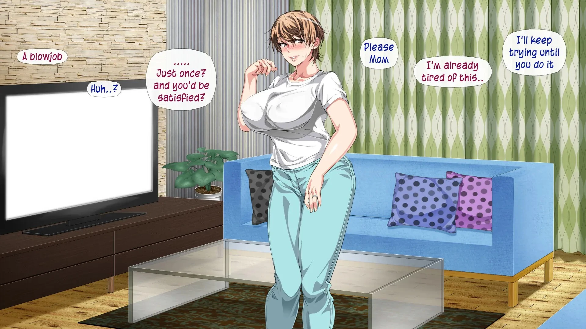 Mother and son's ongoing incestuous relationship Part1 | Boshi Soukan ga Nichijouka Shita Oyako... Sannengo, Haha o Haramaseta Musuko porn comic picture 48
