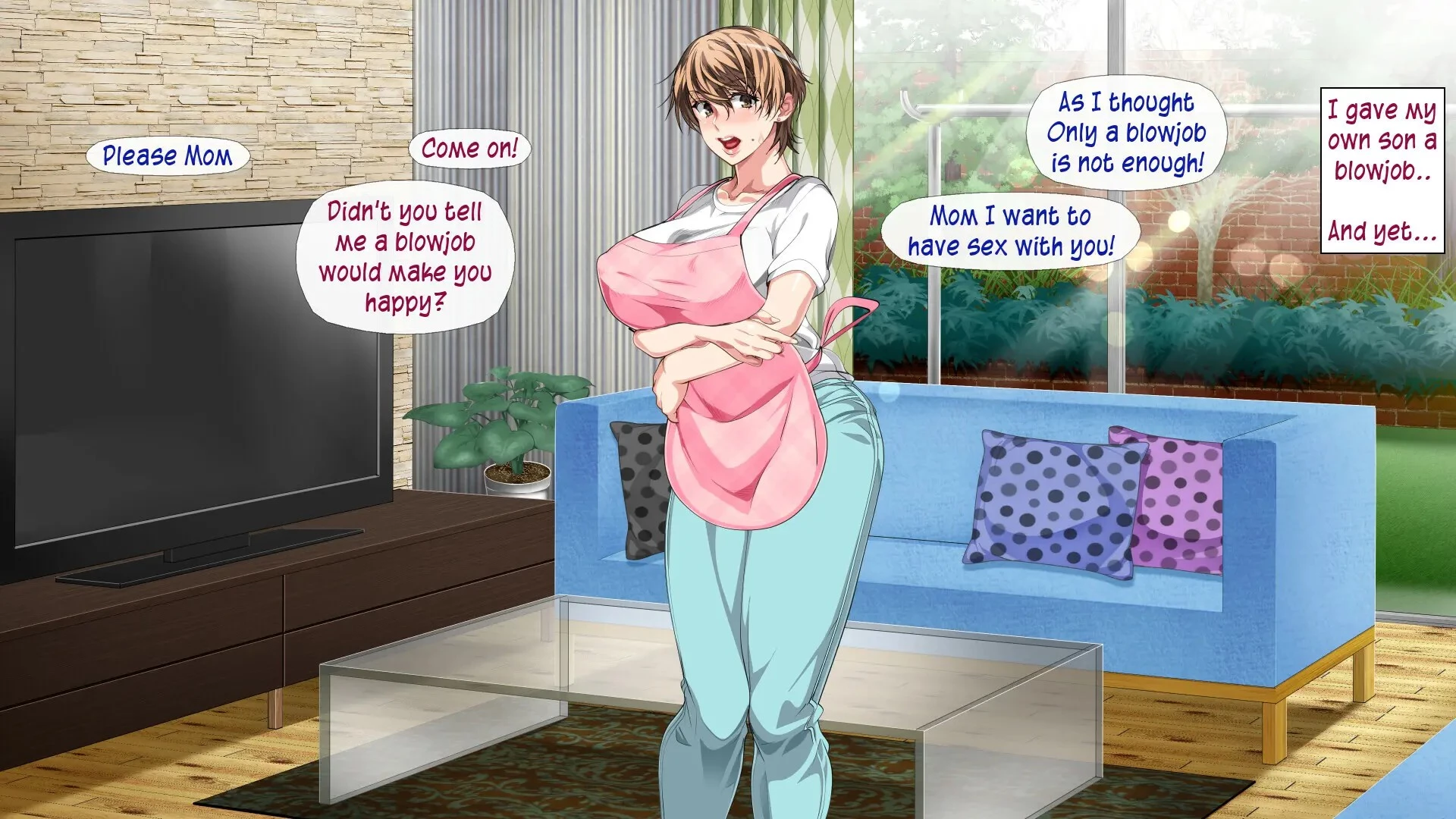 Mother and son's ongoing incestuous relationship Part1 | Boshi Soukan ga Nichijouka Shita Oyako... Sannengo, Haha o Haramaseta Musuko porn comic picture 66