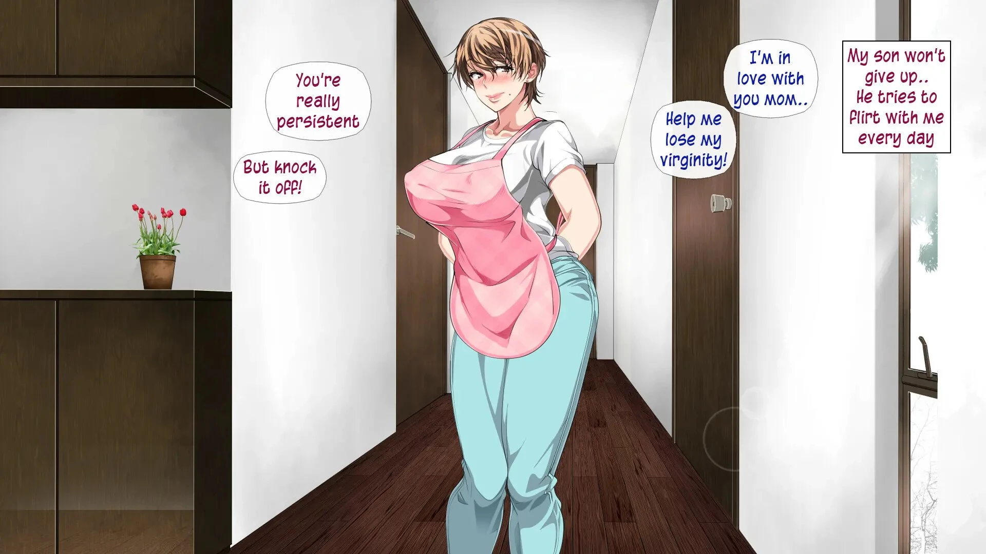 Mother and son's ongoing incestuous relationship Part1 | Boshi Soukan ga Nichijouka Shita Oyako... Sannengo, Haha o Haramaseta Musuko porn comic picture 67