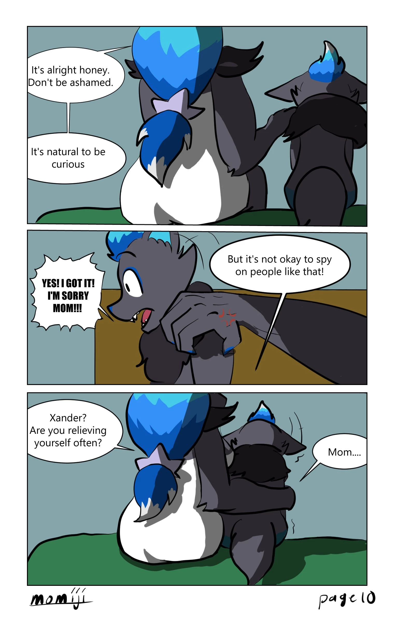 Motherly desires! porn comic picture 13