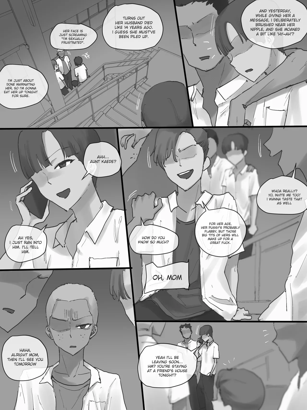 Motherly porn comic picture 11