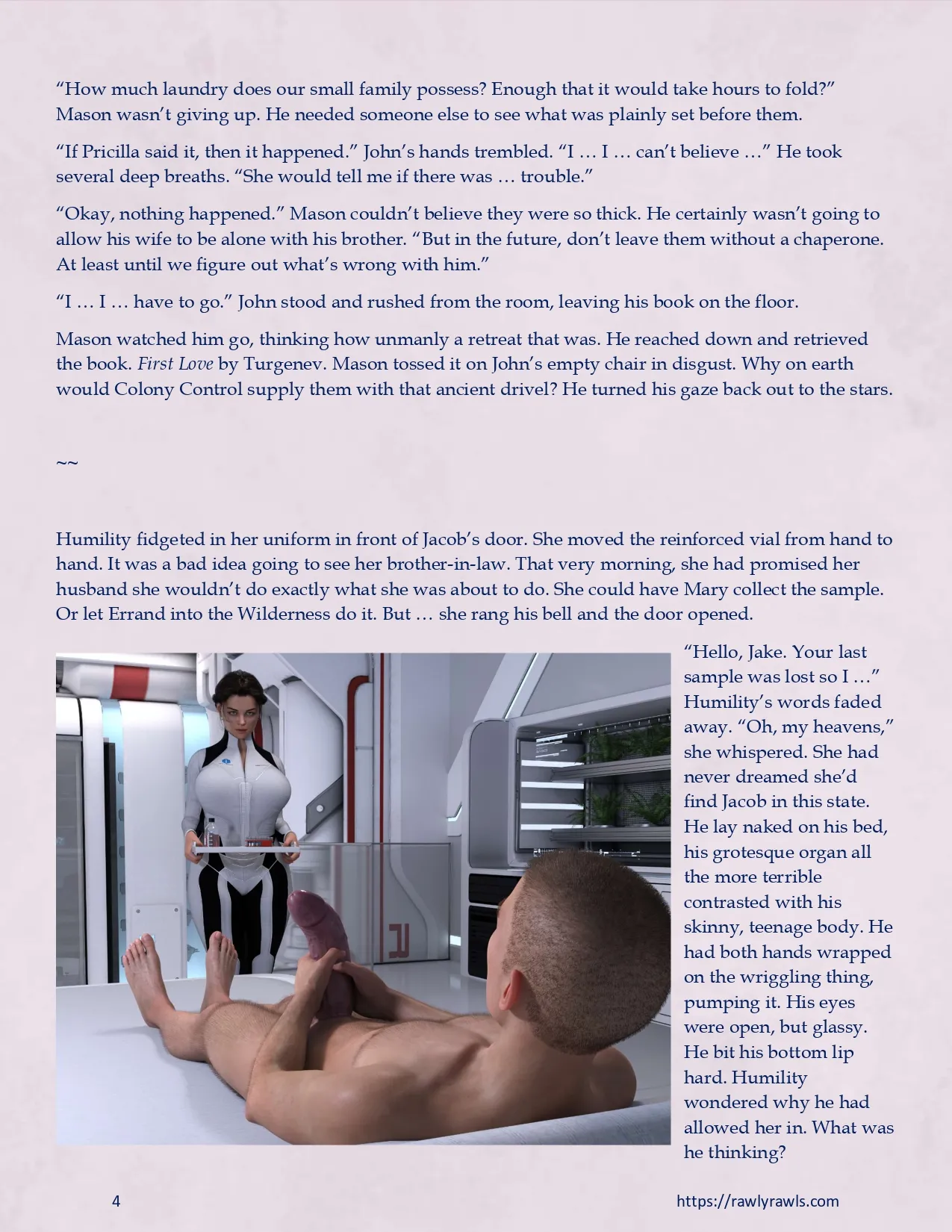 Mothership Wilderness 6: Rawly Rawls Fiction porn comic picture 4