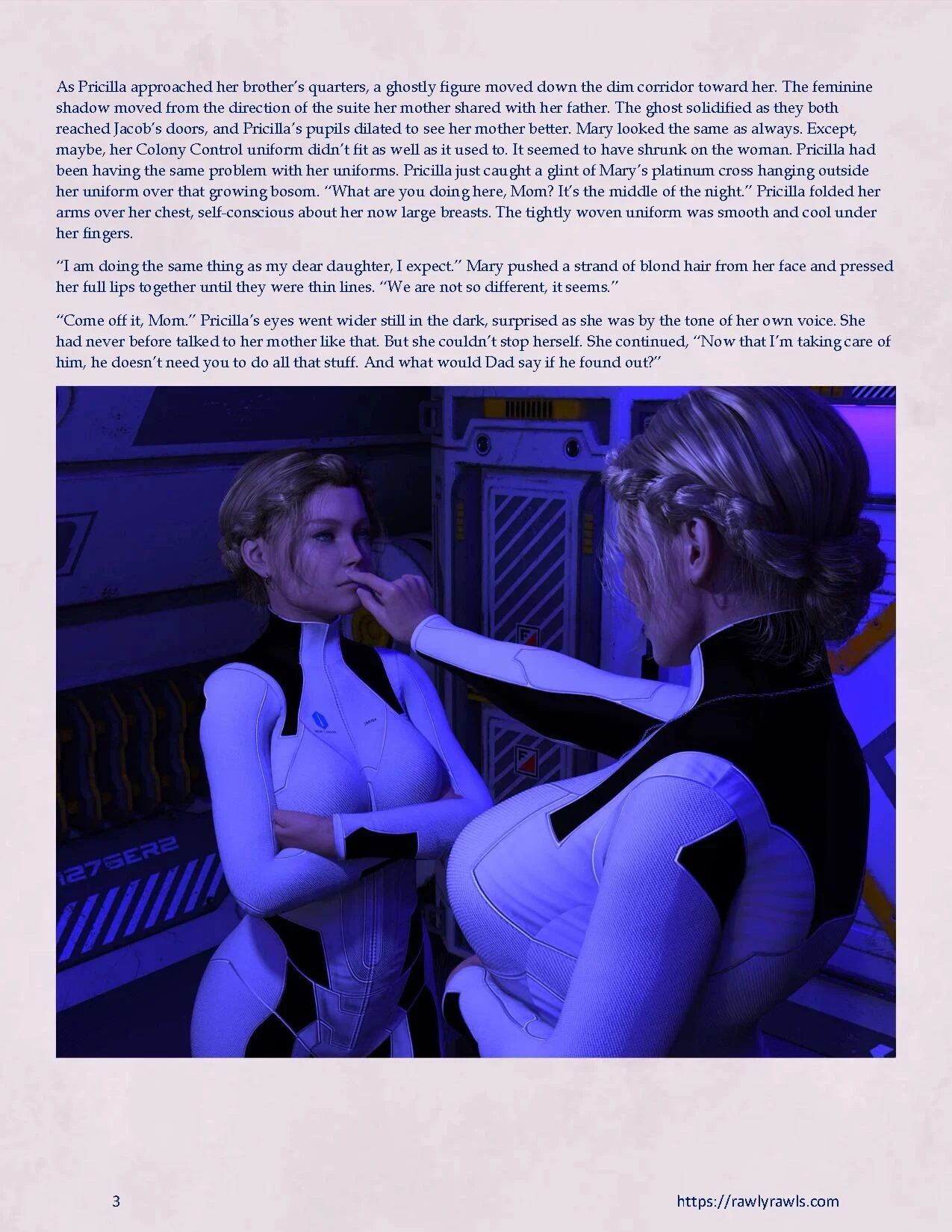Mothership Wilderness 8 porn comic picture 3