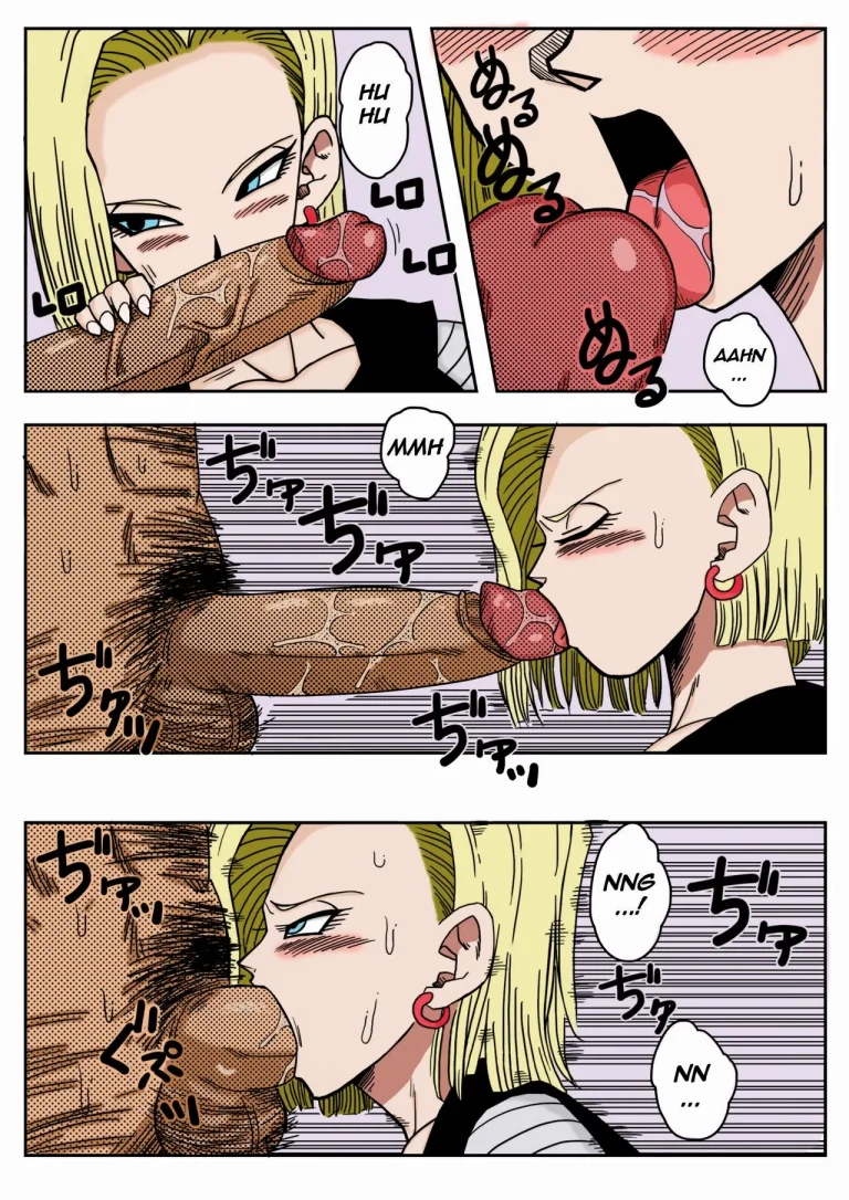 Mr. Satan vs Android 18 porn comic picture 6