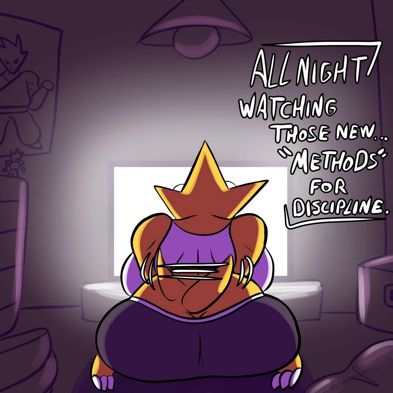 Ms Alphys Class porn comic picture 2