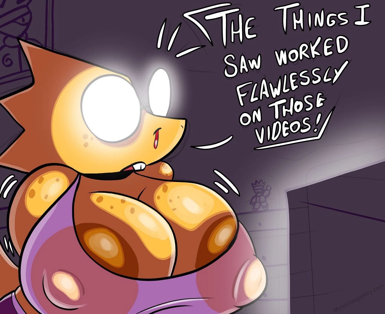 Ms Alphys Class porn comic picture 3