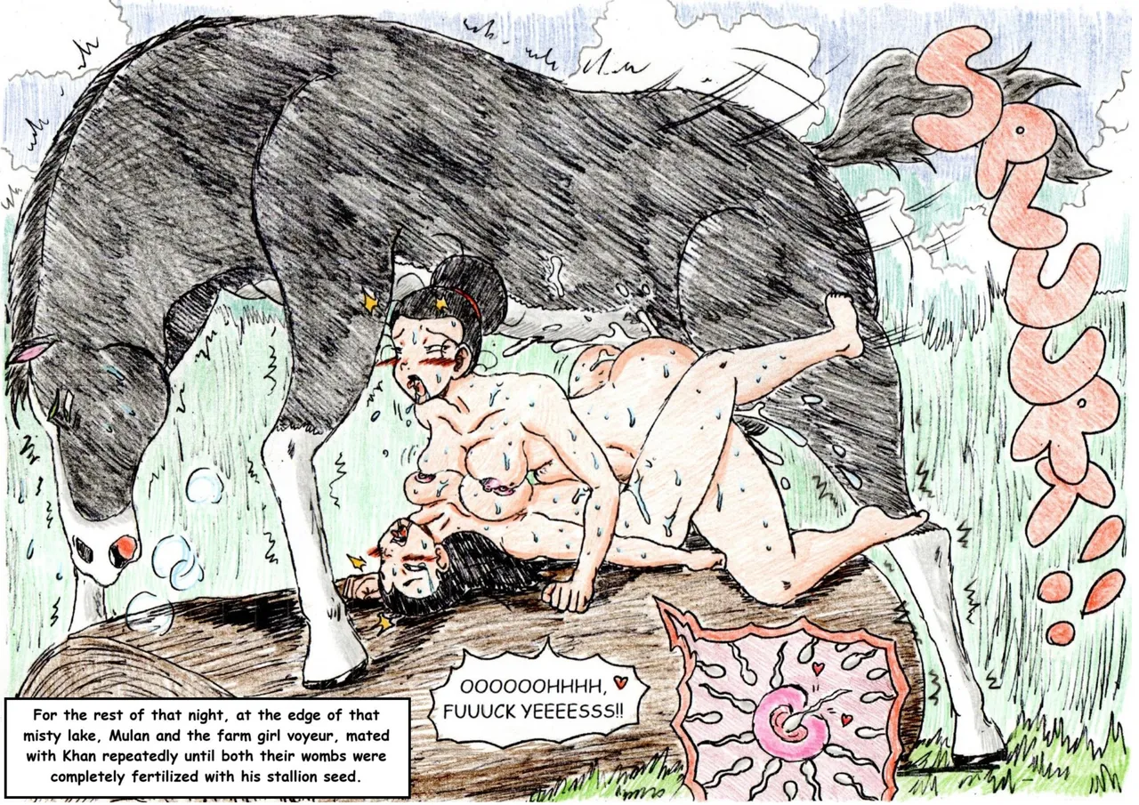 Mulan Night Bathing porn comic picture 25