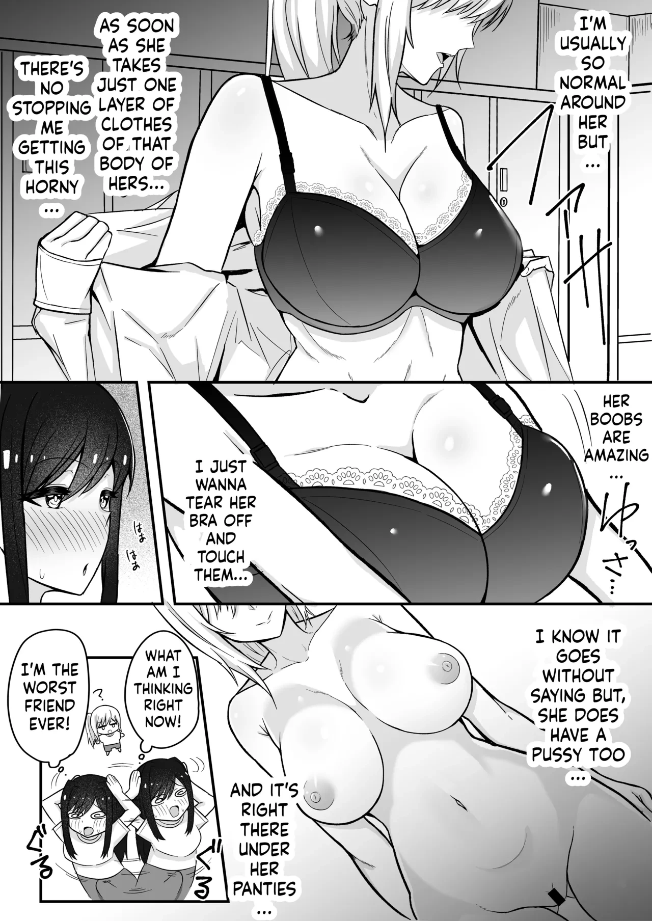 Muttsuri Futanari-chan wa Tomodachi ni Yokujou shiteru! porn comic picture 4