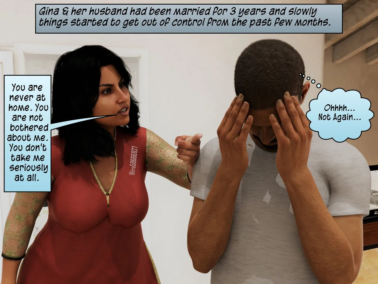 My cuckold story porn comic picture 3