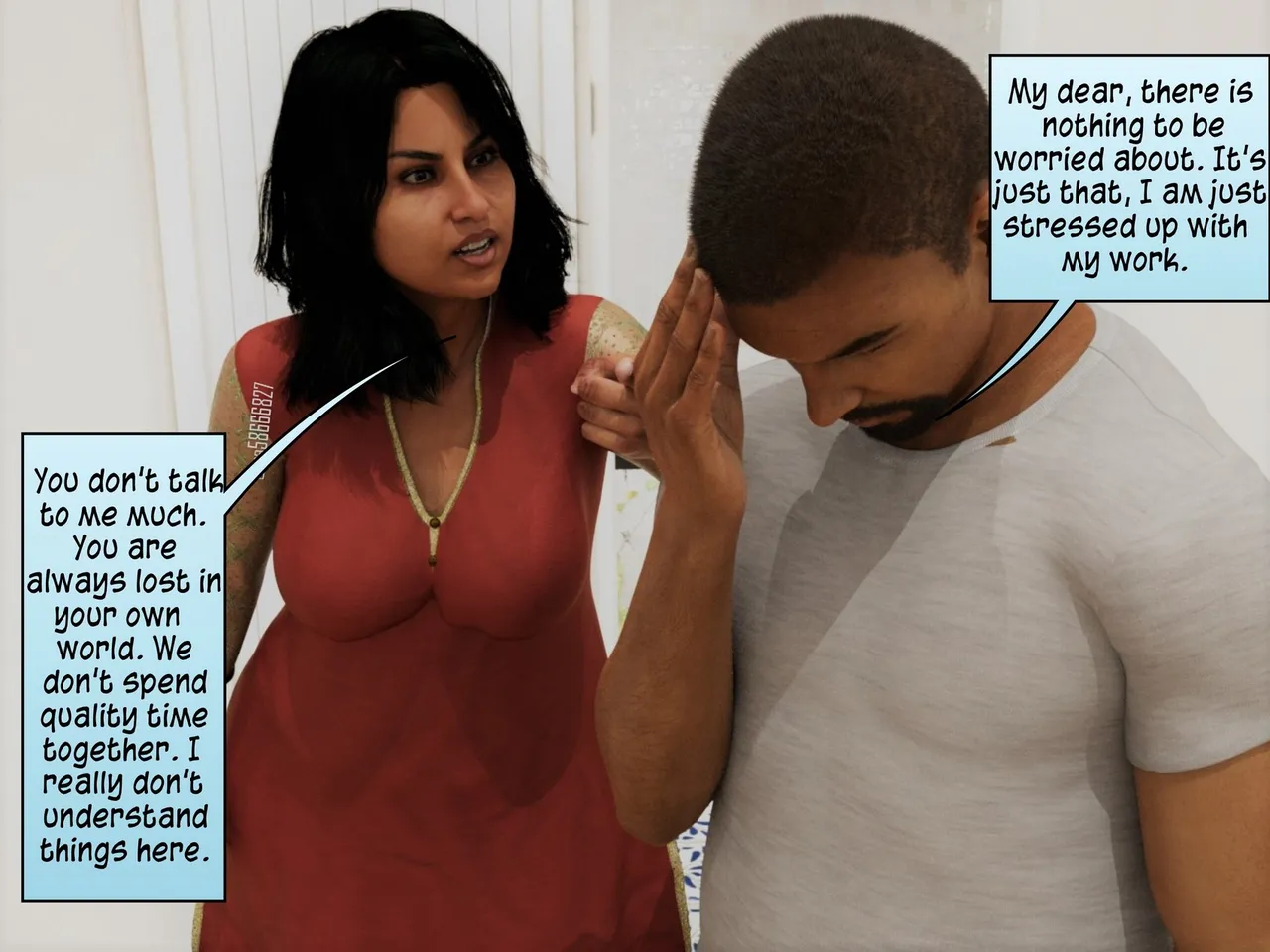 My cuckold story porn comic picture 4