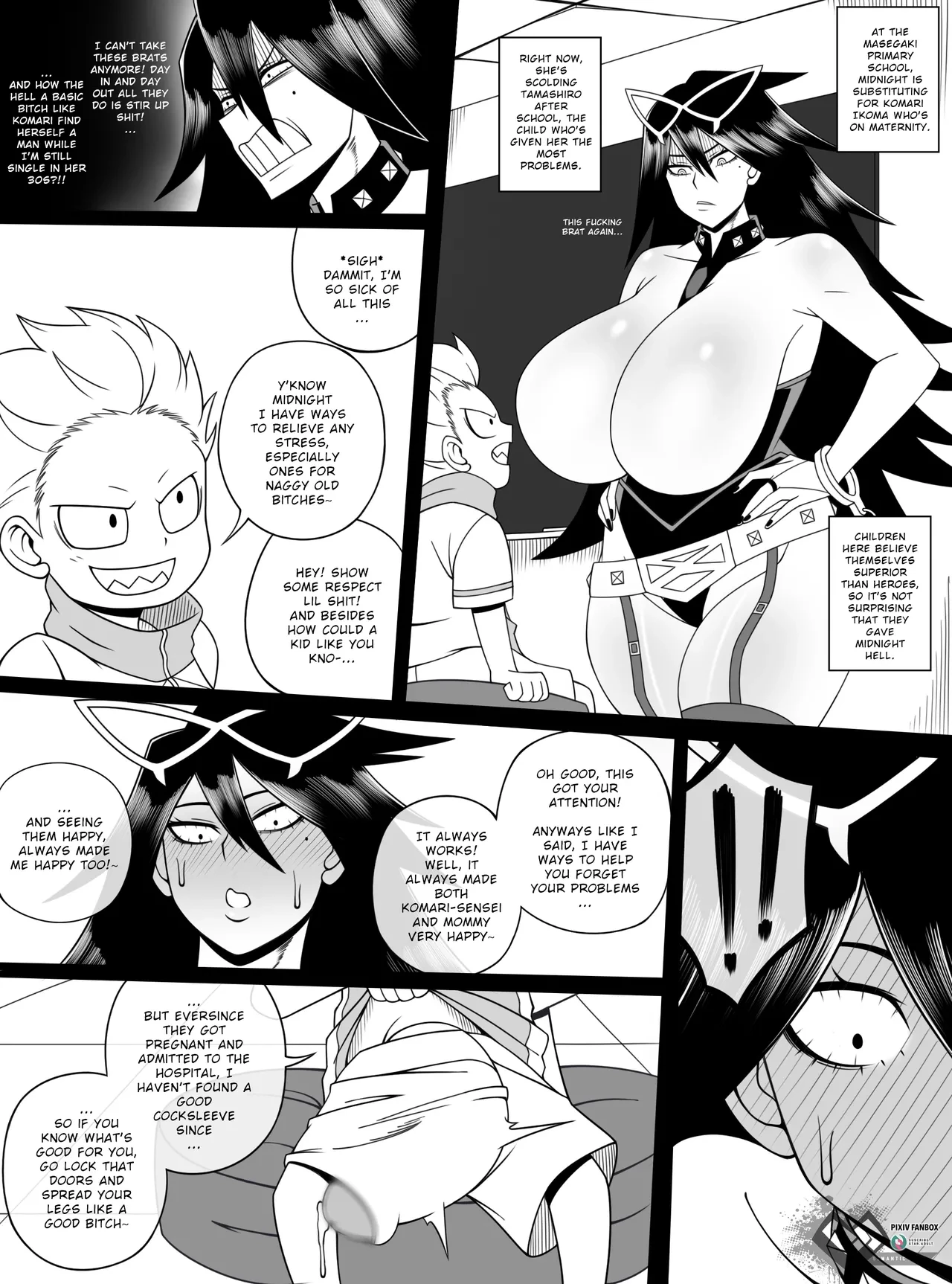 My Degenerate Academia porn comic picture 18