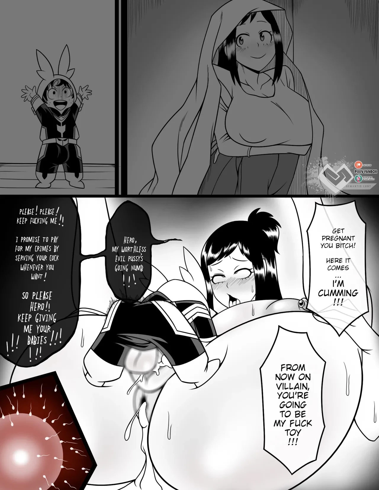 My Degenerate Academia porn comic picture 2