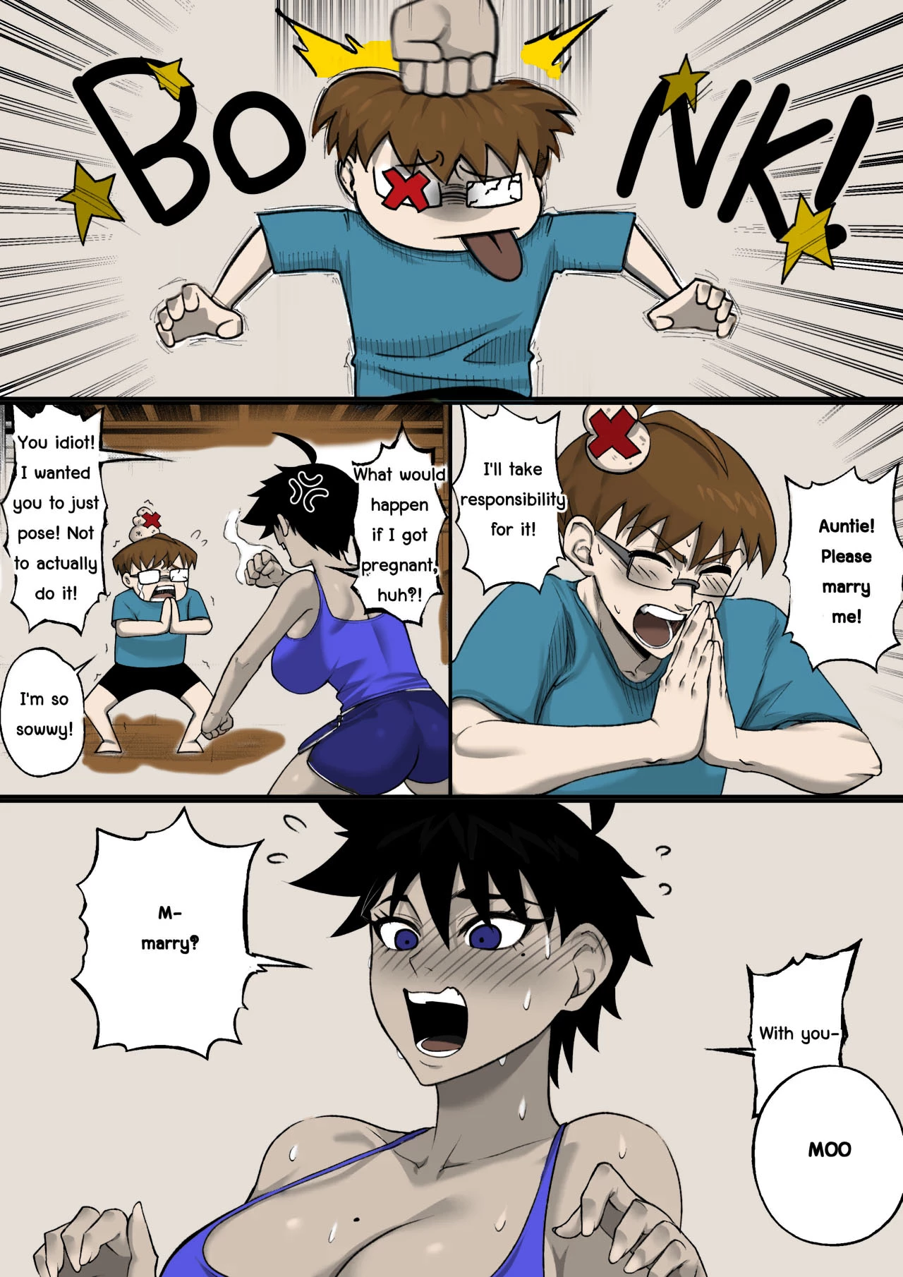 My Farmer Aunt is having a problem porn comic picture 13